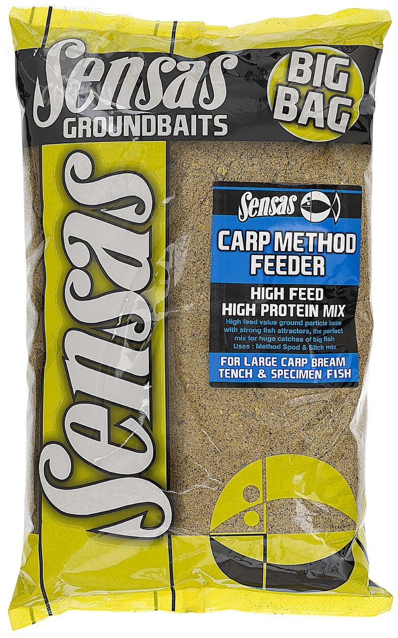 sensas big bag carp method feeder groundbait - Sensas Big Bag